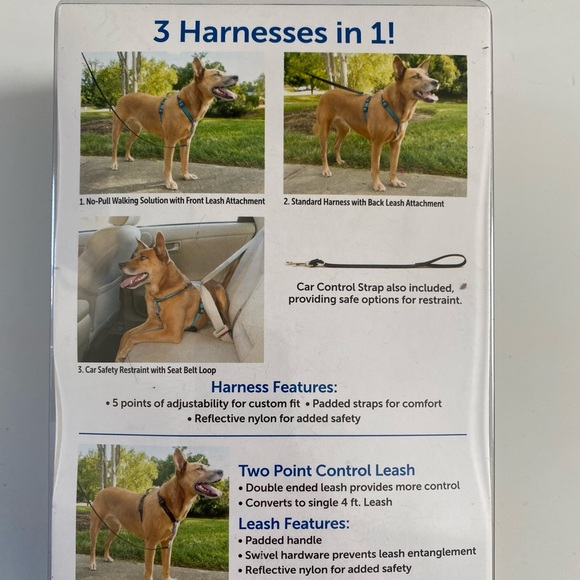 3 in 1 Dog Harness - Picture 2 of 4